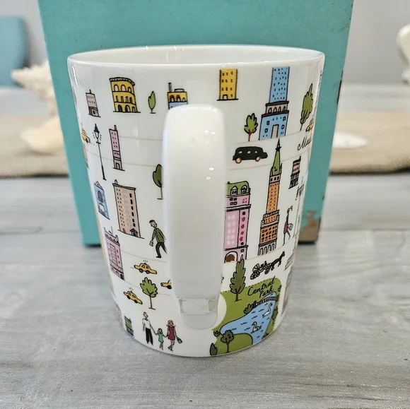 New Tiffany & Co 5th Ave Coffee Mug with Box Retired - Picture 4 of 7